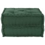 Sofá modular de tela verde 70x70x36 cm en Decoración | Comprar online en Foru.es