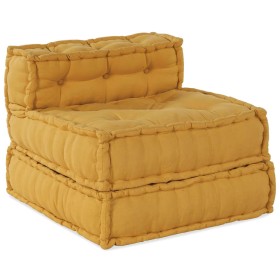 Sofá modular de tela amarillo 70x70x54 en Decoración | Comprar online en Foru.es