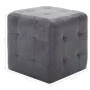 Bedside tables 2 units artificial suede gray 30x30x30cm by vidaXL, Nightstands - Ref: Foro24-249015, Price: 83,74 €, Discount: %