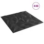 48 units of black amethyst XPS wall panels 50x50 cm 12 m² by vidaXL, Wall covering - Ref: Foro24-356948, Price: 132,02 €, Dis...