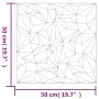 48 units of black amethyst XPS wall panels 50x50 cm 12 m² by vidaXL, Wall covering - Ref: Foro24-356948, Price: 132,02 €, Dis...