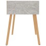 Mesita de noche madera de ingeniería gris hormigón 40x40x56 cm de vidaXL, Mesitas de noche - Ref: Foro24-326803, Precio: 54,9...