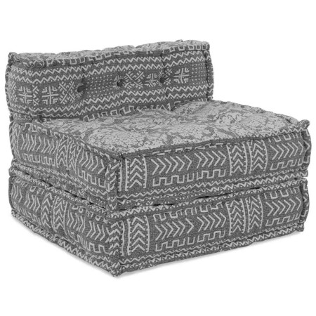 Sofá modular Gris Claro 70 x 70 x 56 cm tela en Decoración | Comprar online en Foru.es