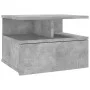 Floating bedside table 2 pcs concrete gray wood 40x31x27 cm by vidaXL, Nightstands - Ref: Foro24-800414, Price: 54,24 €, Disc...