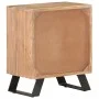 Solid acacia wood bedside table natural edge 40x30x50 cm by vidaXL, Nightstands - Ref: Foro24-323519, Price: 111,68 €, Discou...