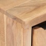 Mesita de noche madera maciza acacia borde natural 40x30x50 cm de vidaXL, Mesitas de noche - Ref: Foro24-323519, Precio: 118,...