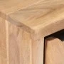 Solid acacia wood bedside table natural edge 40x30x50 cm by vidaXL, Nightstands - Ref: Foro24-323519, Price: 111,68 €, Discou...
