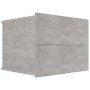 Mesita de noche madera contrachapada gris hormigón 40x30x30 cm de vidaXL, Mesitas de noche - Ref: Foro24-801061, Precio: 39,1...
