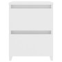 Mesita de noche madera contrachapada blanco 30x30x40 cm de vidaXL, Mesitas de noche - Ref: Foro24-800513, Precio: 41,33 €, De...