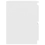 Mesita de noche madera contrachapada blanco 30x30x40 cm de vidaXL, Mesitas de noche - Ref: Foro24-800513, Precio: 41,33 €, De...