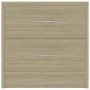 Mesita de noche madera contrachapada color roble 40x30x40 cm de vidaXL, Mesitas de noche - Ref: Foro24-801041, Precio: 45,06 ...