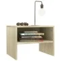 Nightstands 2 pcs oak-colored plywood 40x30x30 cm by vidaXL, Nightstands - Ref: Foro24-800070, Price: 41,56 €, Discount: %