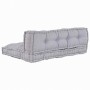Cojín de sofá 2 pcs Gris tela en Decoración | Comprar online en Foru.es