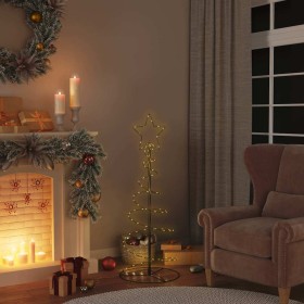 VidaXL LED para árbol de Navidad 80 LED blanco cálido 120 cm en Decoración Festiva y Estacional | Comprar online en Foru.es
