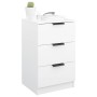 Mesitas de noche 2 unidades color blanco 40x36x65 cm de vidaXL, Mesitas de noche - Ref: Foro24-811269, Precio: 95,65 €, Descu...