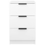 Mesitas de noche 2 unidades color blanco 40x36x65 cm de vidaXL, Mesitas de noche - Ref: Foro24-811269, Precio: 95,65 €, Descu...