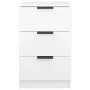 Mesitas de noche 2 unidades color blanco 40x36x65 cm de vidaXL, Mesitas de noche - Ref: Foro24-811269, Precio: 94,73 €, Descu...