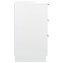 Mesitas de noche 2 unidades color blanco 40x36x65 cm de vidaXL, Mesitas de noche - Ref: Foro24-811269, Precio: 95,65 €, Descu...
