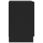 Mesitas de noche 2 unidades aglomerado negro 38x35x56 cm de vidaXL, Mesitas de noche - Ref: Foro24-800453, Precio: 91,74 €, D...
