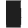 Mesitas de noche 2 uds madera contrachapada color negro de vidaXL, Mesitas de noche - Ref: Foro24-811235, Precio: 99,01 €, De...