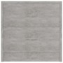 Mesita de noche madera contrachapada gris hormigón 40x30x40 cm de vidaXL, Mesitas de noche - Ref: Foro24-801043, Precio: 35,1...