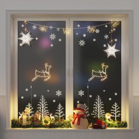 Luces de Navidad Silueta de Reno 2 piezas 35 LEDs blanco cálido en Decoración Festiva y Estacional | Comprar online en Foru.es