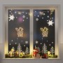 Luces de Navidad Santa Silueta 2 piezas 35 LEDs blanco cálido en Decoración Festiva y Estacional | Comprar online en Foru.es