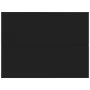 Mesita de noche madera contrachapada negro 40x30x30 cm de vidaXL, Mesitas de noche - Ref: Foro24-801055, Precio: 39,28 €, Des...