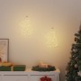 Luces de Navidad Muñeco de Nieve 2 piezas 35 LEDs blanco cálido en Decoración Festiva y Estacional | Comprar online en Foru.es