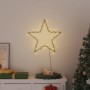 Luces de Navidad Silueta de Estrella 80 LEDs blanco cálido en Decoración Festiva y Estacional | Comprar online en Foru.es