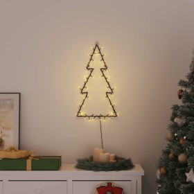 Luces de Navidad Silueta de Árbol 80 LEDs blanco cálido en Decoración Festiva y Estacional | Comprar online en Foru.es