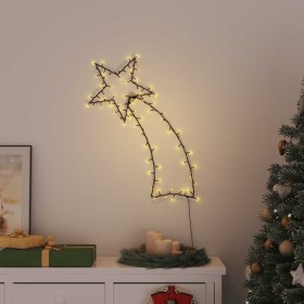 Luces de Navidad Estrella Fugaz Silueta 115 LEDs blanco cálido en Decoración Festiva y Estacional | Comprar online en Foru.es