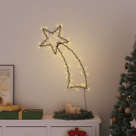 Luces de Navidad Estrella Fugaz Silueta 115 LEDs blanco cálido en Decoración Festiva y Estacional | Comprar online en Foru.es