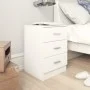 Mesita de noche madera contrachapada blanco 38x35x56 cm de vidaXL, Mesitas de noche - Ref: Foro24-800450, Precio: 60,25 €, De...