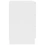 Mesita de noche madera contrachapada blanco 38x35x56 cm de vidaXL, Mesitas de noche - Ref: Foro24-800450, Precio: 60,25 €, De...