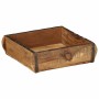 Bandeja Marrón 29 x 31 x 10 cm Madera sólida recuperada en Organización y almacenamiento | Comprar online en Foru.es