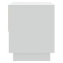 Mesitas de noche 2 uds madera contrachapada blanco 45x34x44 cm de vidaXL, Mesitas de noche - Ref: Foro24-809513, Precio: 76,3...