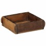 Bandeja 4 pcs Marrón 29 x 31 x 10 cm Madera sólida recuperada en Organización y almacenamiento | Comprar online en Foru.es