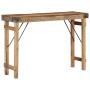 Mesa Auxiliar Marrón 110 x 35 x 76 cm Madera sólida recuperada en Mesas auxiliares | Comprar online en Foru.es