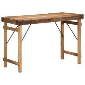 Mesa de Comedor Marrón 110 x 55 x 76 cm madera maciza reciclada en Mesas de comedor | Comprar online en Foru.es