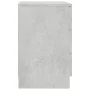 Concrete gray chipboard bedside table 38x35x56 cm by vidaXL, Nightstands - Ref: Foro24-800458, Price: 52,31 €, Discount: %