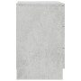 Mesita de noche de aglomerado gris hormigón 38x35x56 cm de vidaXL, Mesitas de noche - Ref: Foro24-800458, Precio: 53,14 €, De...
