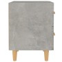 Mesita de noche 2 unidades gris hormigón 40x35x47,5 cm de vidaXL, Mesitas de noche - Ref: Foro24-811979, Precio: 90,33 €, Des...