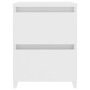 Mesitas de noche 2 uds madera contrachapada blanco 30x30x40 cm de vidaXL, Mesitas de noche - Ref: Foro24-800514, Precio: 59,8...