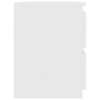 Mesitas de noche 2 uds madera contrachapada blanco 30x30x40 cm de vidaXL, Mesitas de noche - Ref: Foro24-800514, Precio: 59,8...