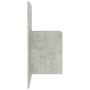Mesita de noche de pared color gris hormigón de vidaXL, Mesitas de noche - Ref: Foro24-811015, Precio: 47,48 €, Descuento: %