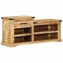 Banco con cajón Marrón 110 x 35 x 50 cm Mango rugoso en Bancos | Comprar online en Foru.es