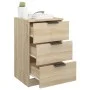 Nightstands 2 units Sonoma oak color 40x36x65 cm by vidaXL, Nightstands - Ref: Foro24-811275, Price: 104,33 €, Discount: %