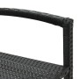 Taburetes de cocina 2 unidades ratán sintético negro de vidaXL, Sillas de jardín - Ref: Foro24-313452, Precio: 169,52 €, Desc...