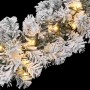 Guirnalda de Navidad con luces LED PVC verde 10 m en Decoración Festiva y Estacional | Comprar online en Foru.es